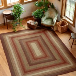 Gingerbread Jute Braided Rugs -Beautiful Decoration Gingerbread Jute Braided Rugs 801063503800 image4 62858.1681983860