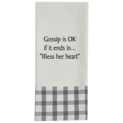 Gossip Is Ok Dishtowels - Set Of 2