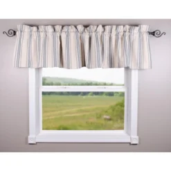 Grain Sack Stripe Colonial Blue Valance - 72x15.5 6 Grain Sack Stripe Colonial Blue Valance - 72x15.5 -Beautiful Decoration Grain Sack Stripe Colonial Blue Valance 72x15 5 640970740874 image3 90885.1683105233