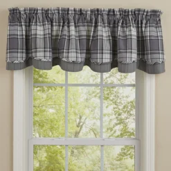 Grey Area Valance - Lined Layered 72x16 6 Grey Area Valance - Lined Layered 72x16 -Beautiful Decoration Grey Area Valance Lined Layered 72x16 762242016262 image3 41651.1684949480