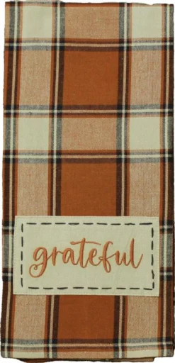 Harvest Moon Dishtowels - Grateful Set Of 2