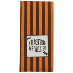 Haunting We Will Go Dishtowels - Set Of 2