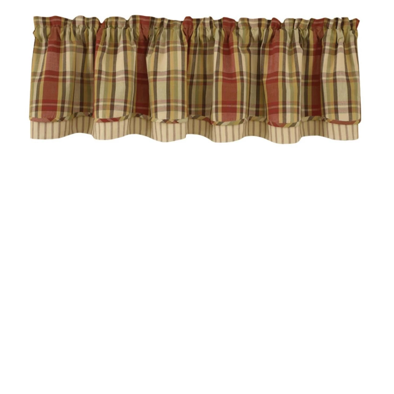 Heartfelt Valance - Lined Layered 72x16 2 Heartfelt Valance - Lined Layered 72x16 - Image 2