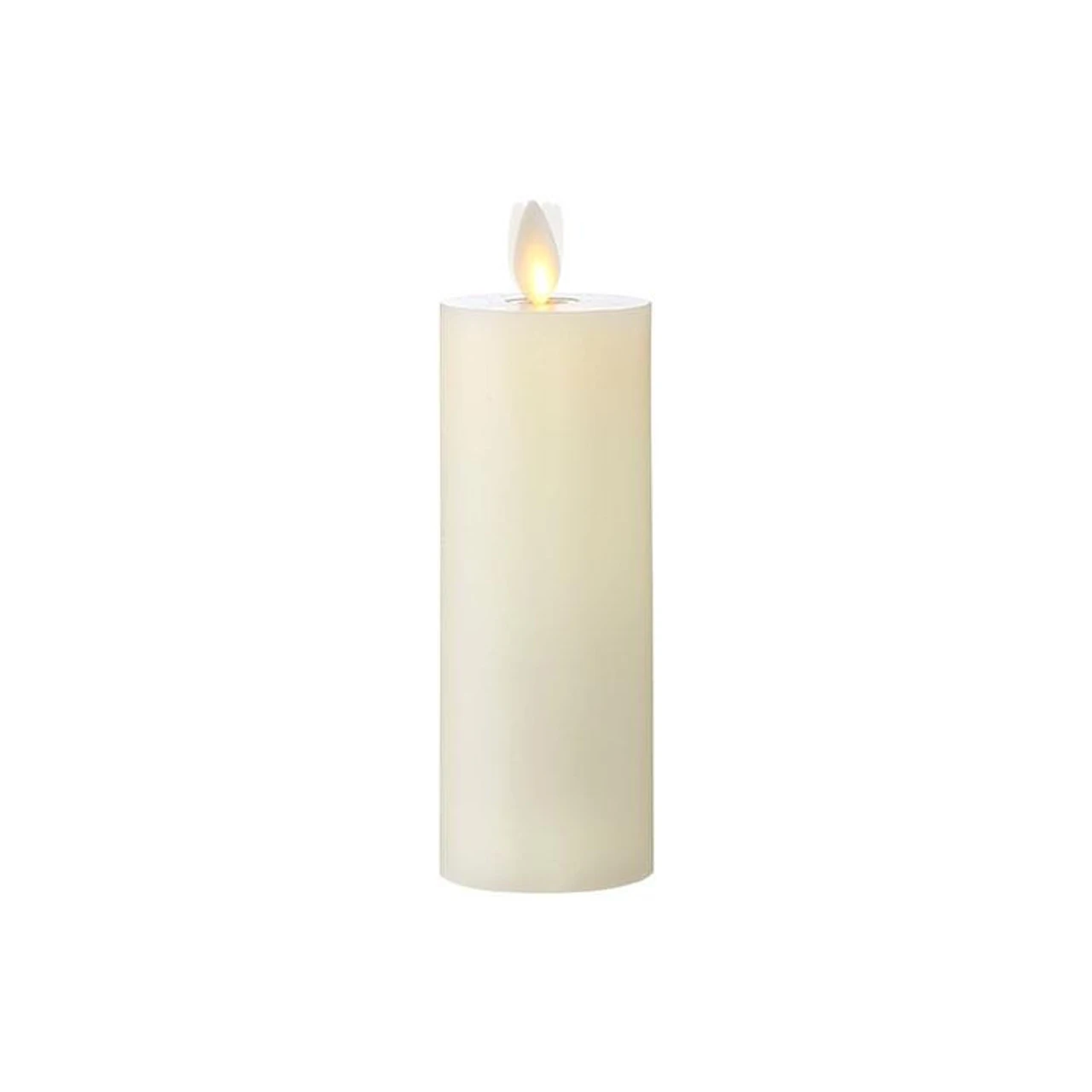 Ivory Moving Flame Timer Candle - 2"x6" 1 Ivory Moving Flame Timer Candle - 2"x6"