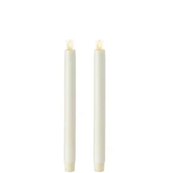 Ivory Moving Frame Timer Candle - 10.5" Taper