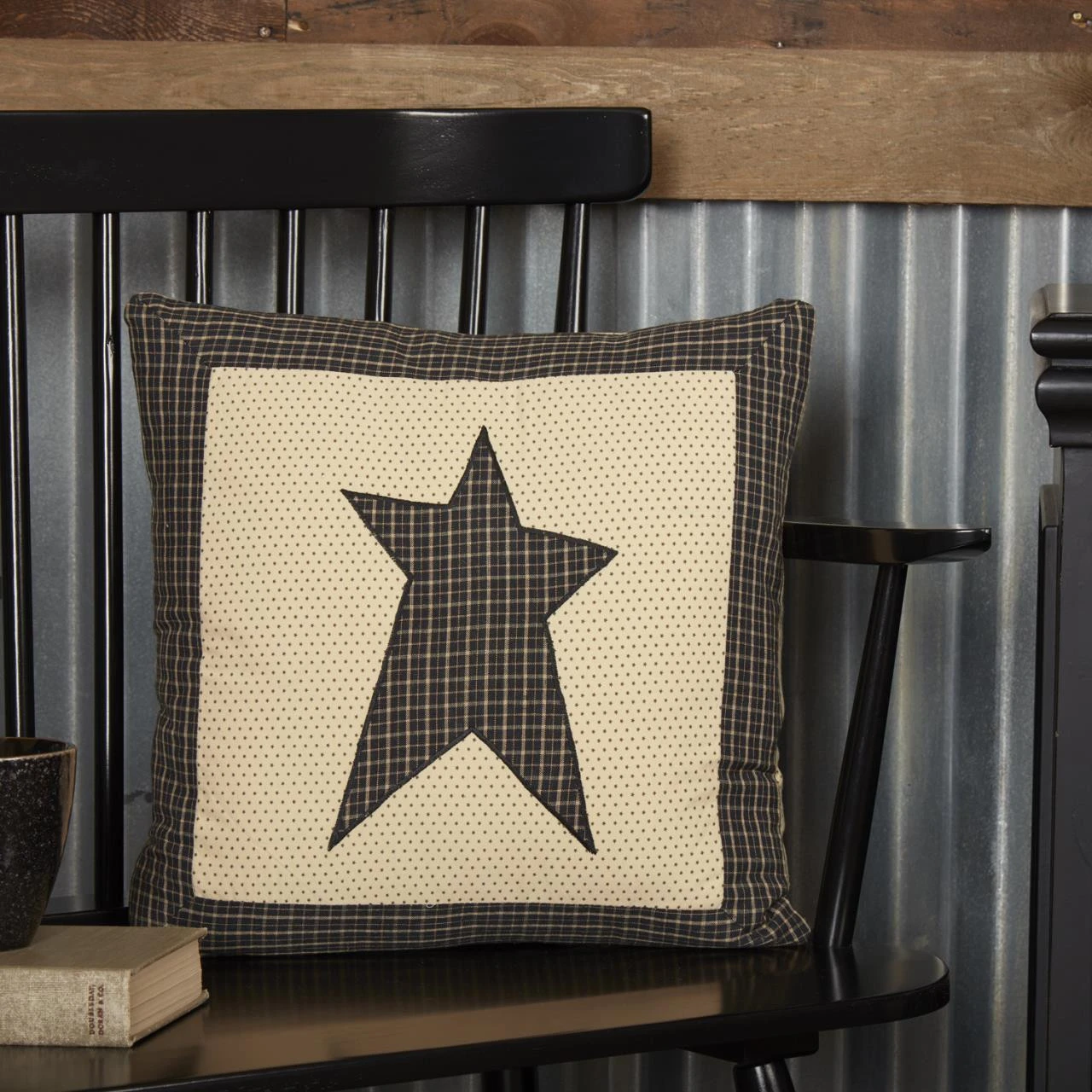Kettle Grove Pillow - 16x16 Fabric Star 2 Kettle Grove Pillow - 16x16 Fabric Star - Image 2