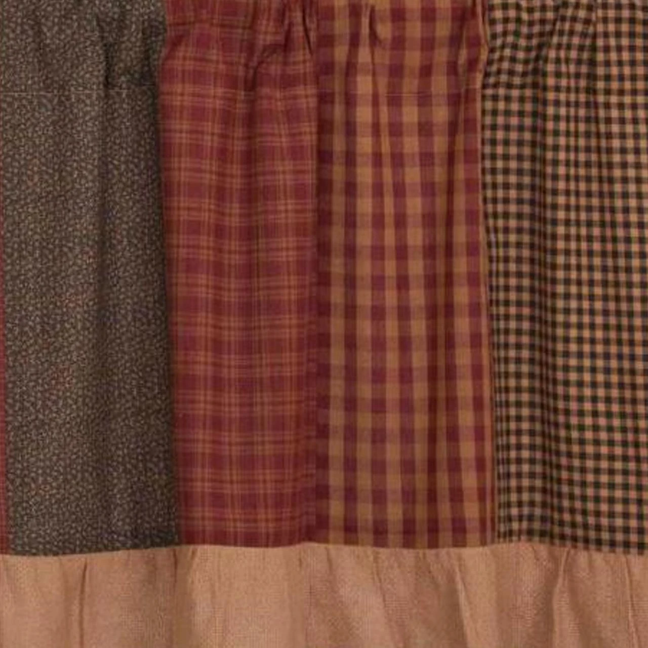 Maisie Panels With Patchwork Valance - 80x84 4 Maisie Panels With Patchwork Valance - 80x84 - Image 4