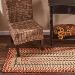 Mill Village Braided Rugs - Rectangle -Beautiful Decoration Mill Village Braided Rugs Rectangle 762242318939 image5 37824.1634893064