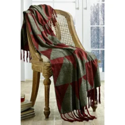 Nicholas Throw - Chenille Woven Jacquard