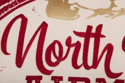 North Pole Airmail Pillow - 14x22 -Beautiful Decoration North Pole Airmail Pillow 14x22 840528193521 image4 75045.1689073450