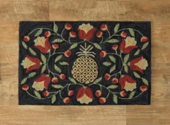 Pineapple Hooked Rugs