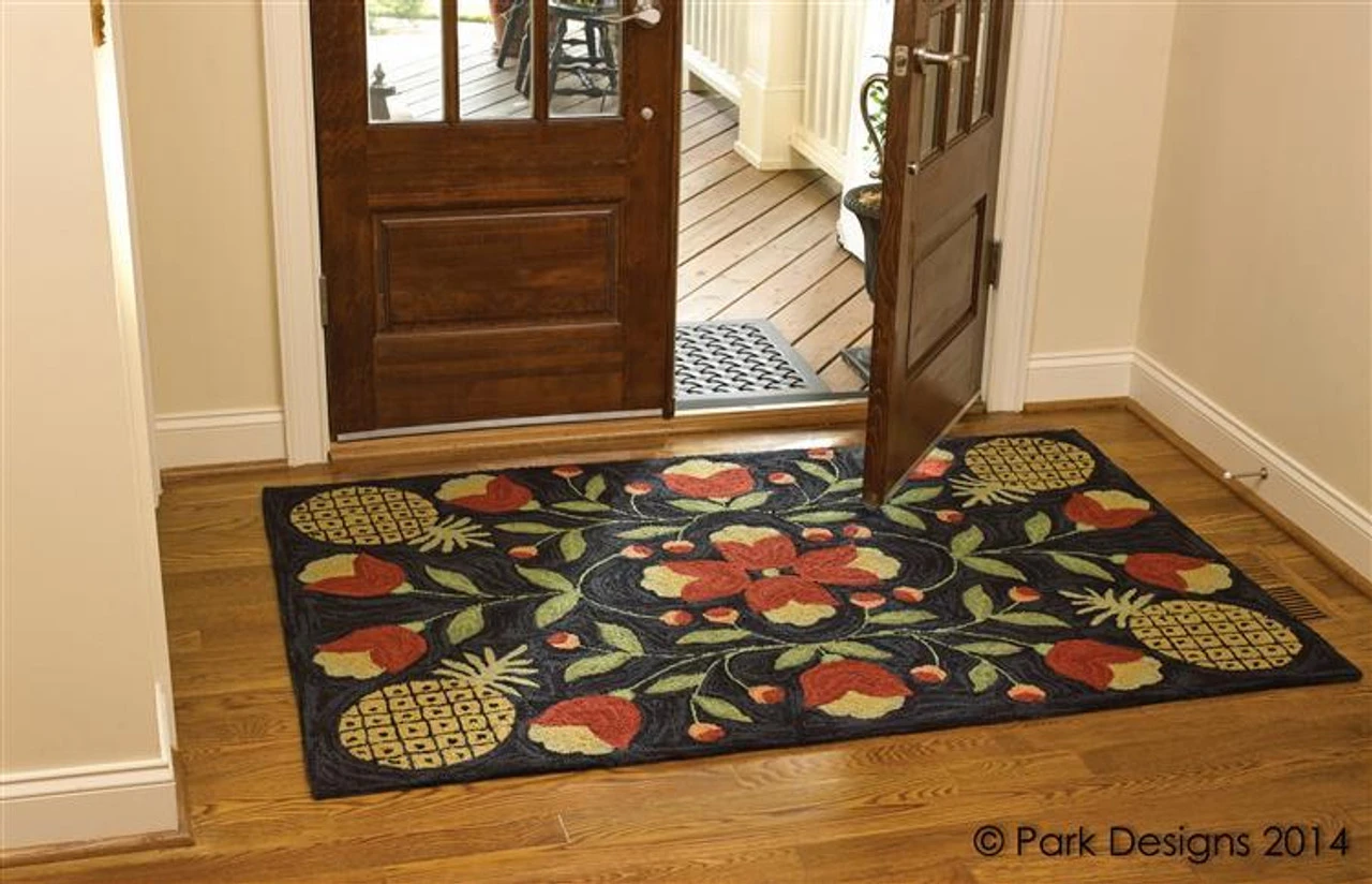 Pineapple Hooked Rugs 3 Pineapple Hooked Rugs - Image 3