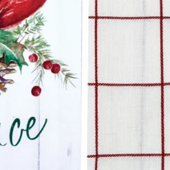 Poinsettia Pine Dishtowels - Cardinal Set Of 2 5 Poinsettia Pine Dishtowels - Cardinal Set Of 2 -Beautiful Decoration Poinsettia Pine Dishtowels Cardinal Set of 2 762242046443 image3 88926.1662475687