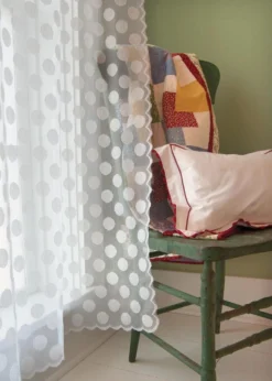 Polka Dot Lace Panel 7 Polka Dot Lace Panel -Beautiful Decoration Polka Dot Lace Panel 40000042251 image4 38093.1634885859