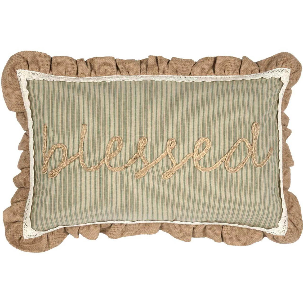 Prairie Winds Pillow - Blessed 14x22 1 Prairie Winds Pillow - Blessed 14x22