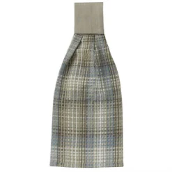 Prairie Wood Tab Hand Towels - Set Of 2