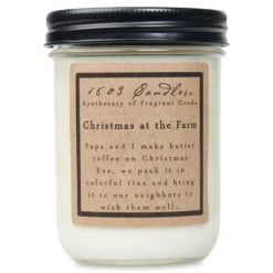 Primitive 1803 Candle - Christmas At The Farm