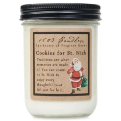 Primitive 1803 Candle - Cookies For St Nick