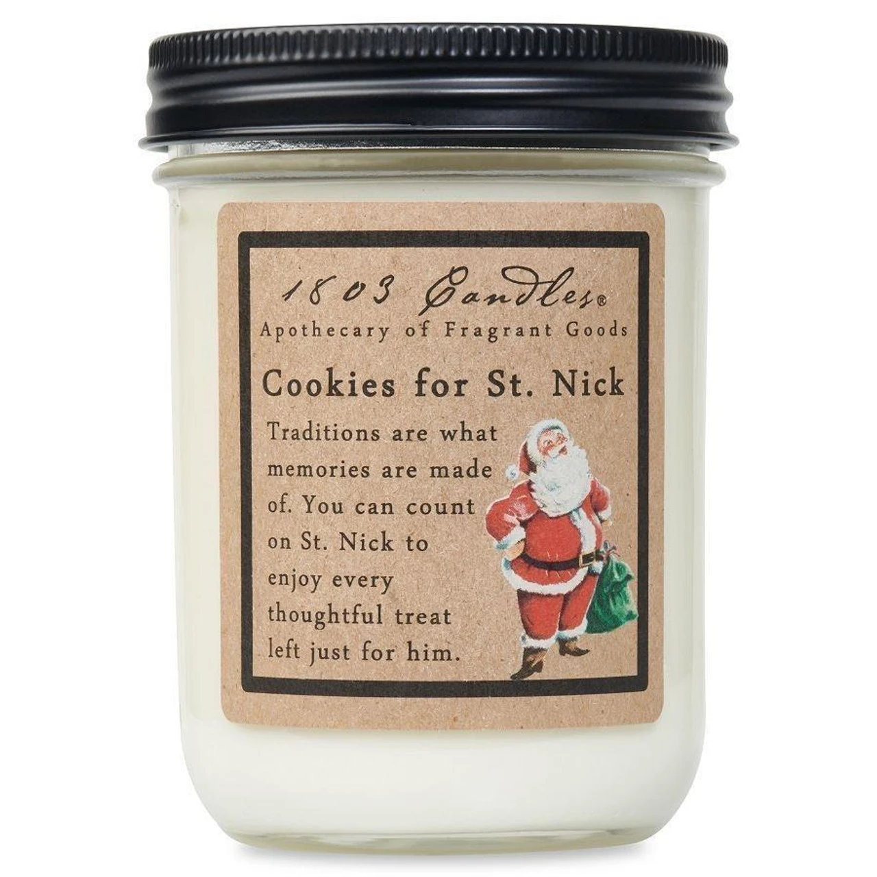 Primitive 1803 Candle - Cookies For St Nick 1 Primitive 1803 Candle - Cookies For St Nick