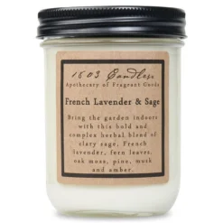 Primitive 1803 Candle - French Lavender & Sage