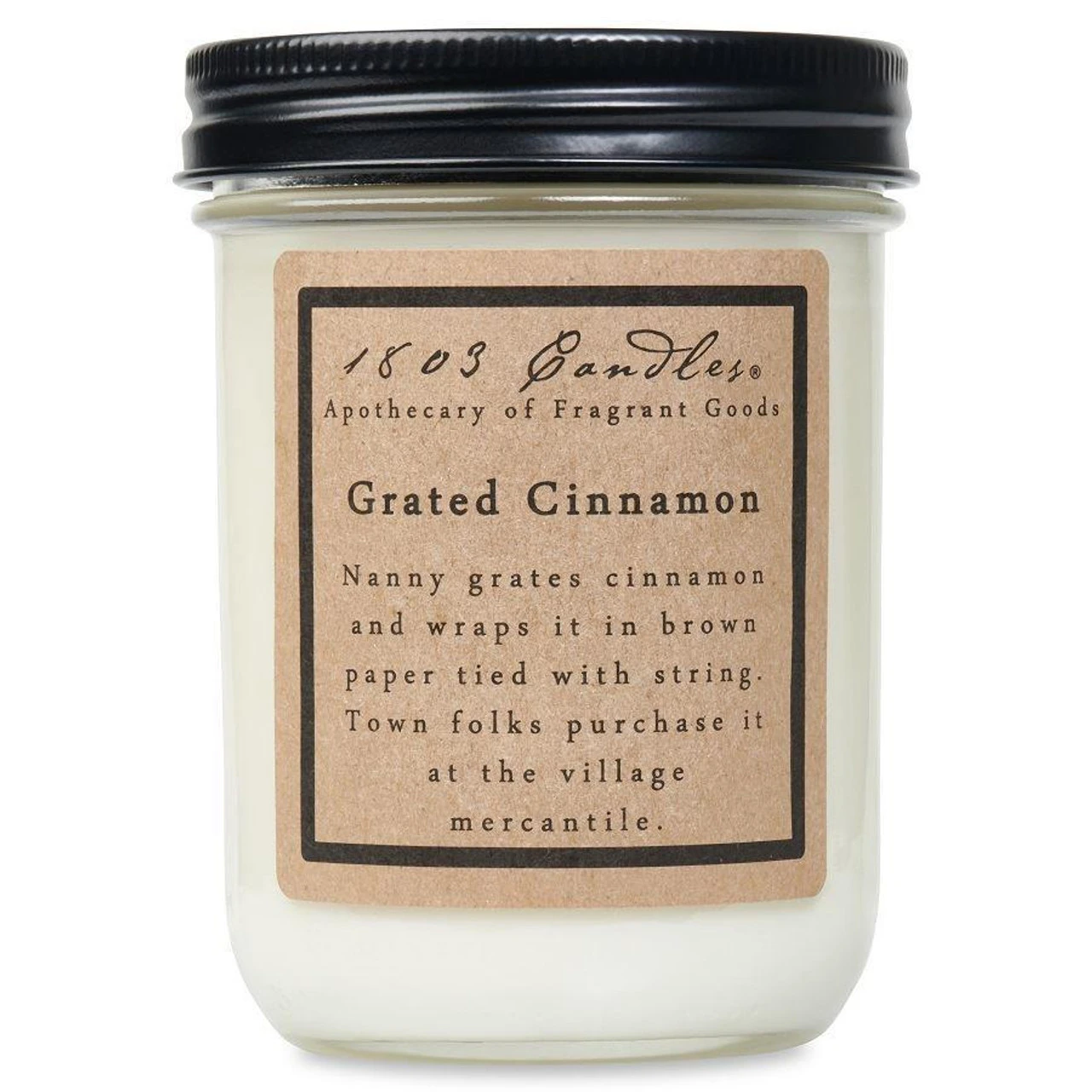 Primitive 1803 Candle - Grated Cinnamon 1 Primitive 1803 Candle - Grated Cinnamon