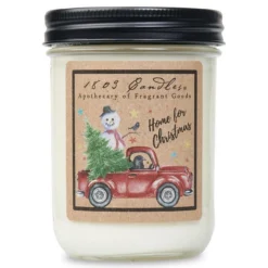 Primitive 1803 Candle - Home For Christmas