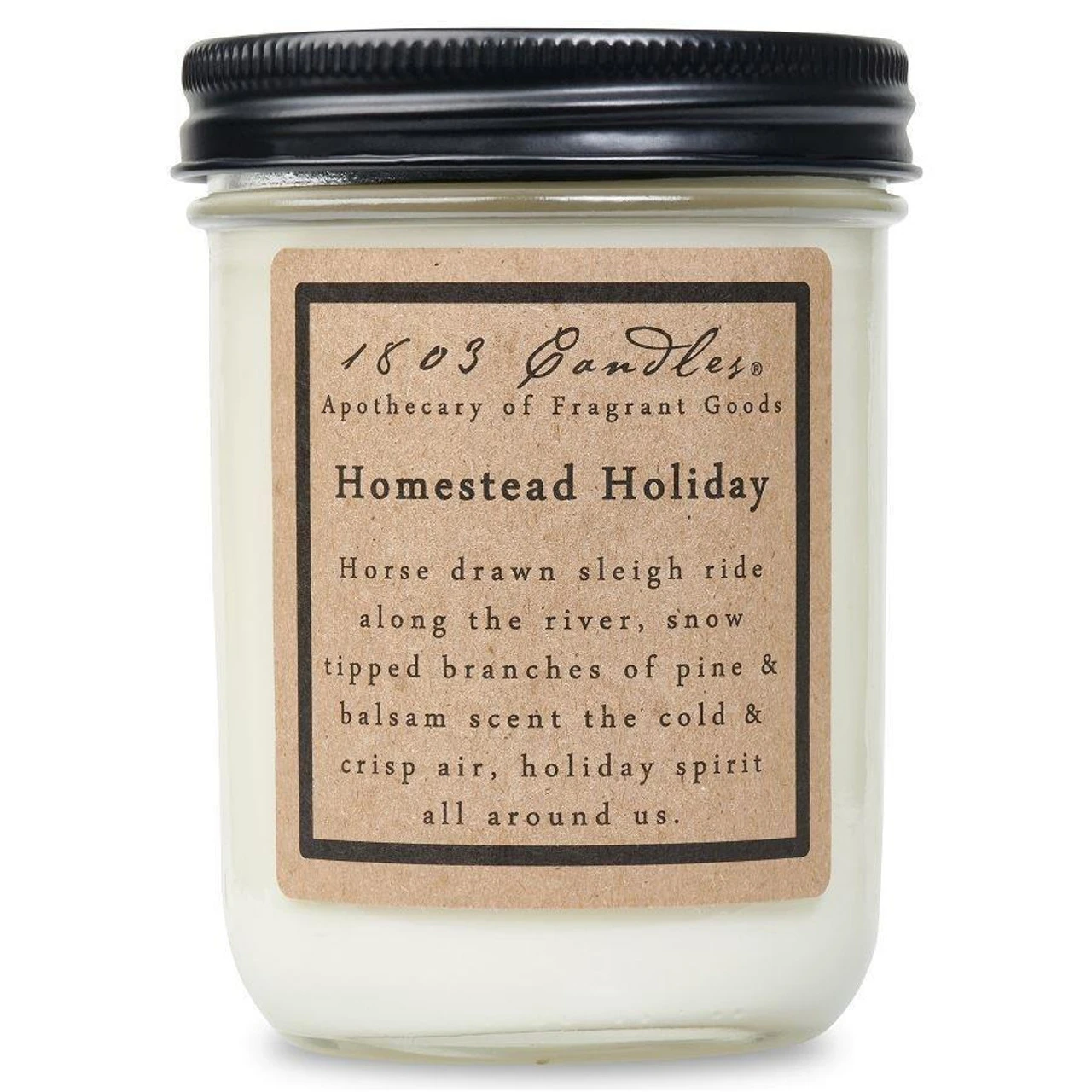 Primitive 1803 Candle - Homestead Holiday 1 Primitive 1803 Candle - Homestead Holiday