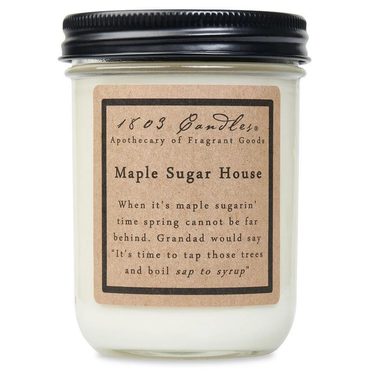 Primitive 1803 Candle - Maple Sugar House 1 Primitive 1803 Candle - Maple Sugar House