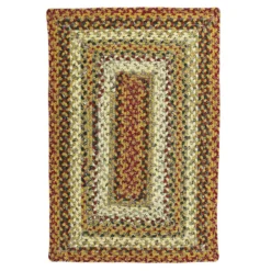 Pumpkin Pie Cotton Braided Rug