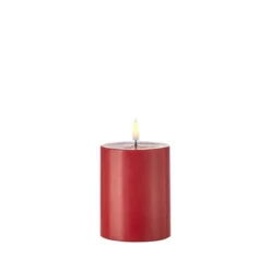 Red Timer Candle - 3x5 Pillar