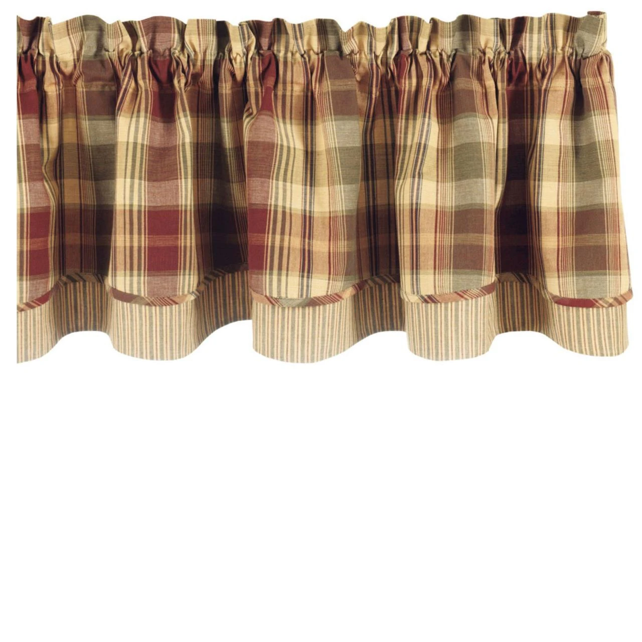 Saffron Valance - Lined Layered 72x16 2 Saffron Valance - Lined Layered 72x16 - Image 2