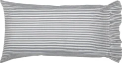 Sawyer Mill Blue Ticking Stripe Pillowcases - King Set Of 2