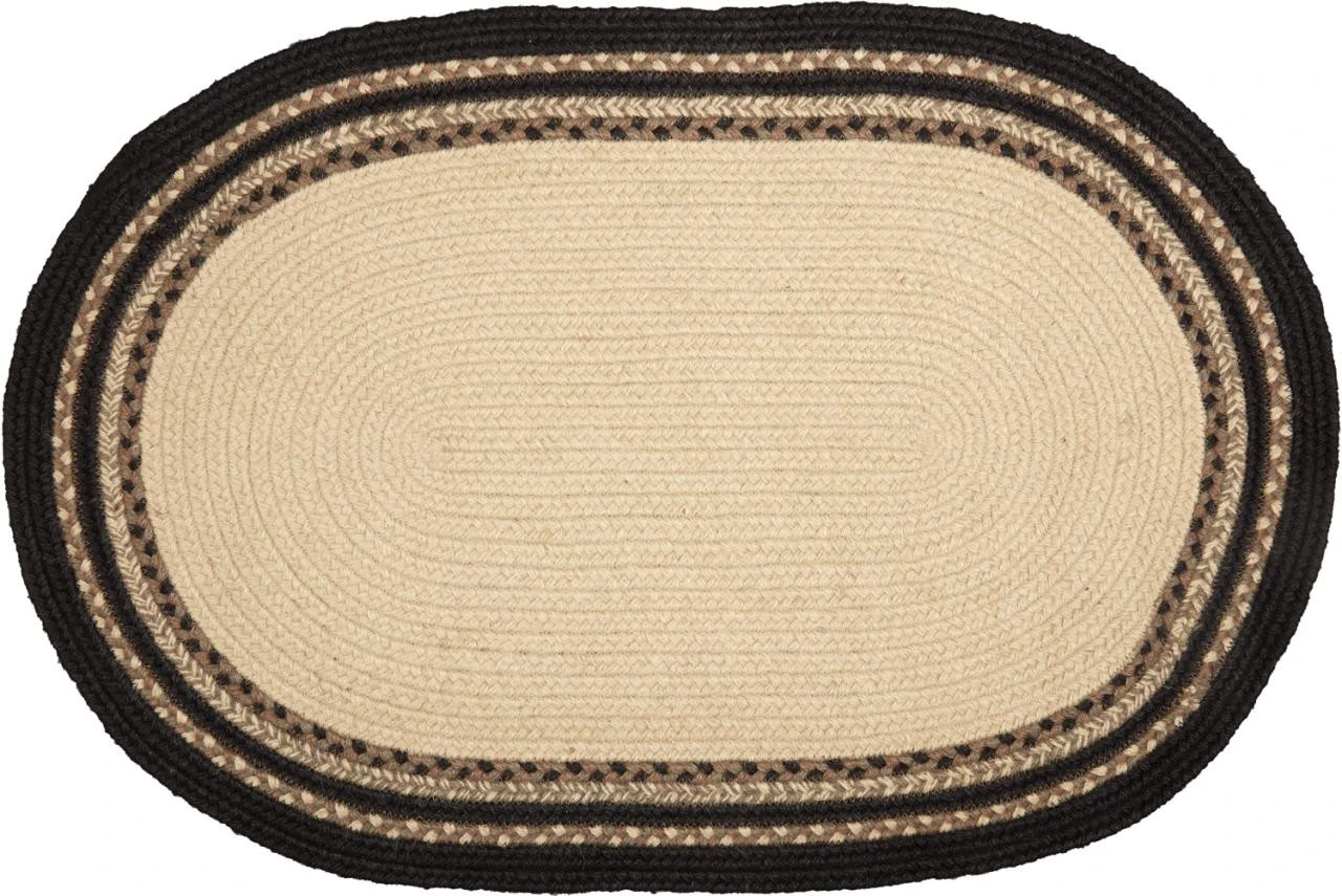 Sawyer Mill Charcoal Jute Rug - Oval Pig 3 Sawyer Mill Charcoal Jute Rug - Oval Pig - Image 3
