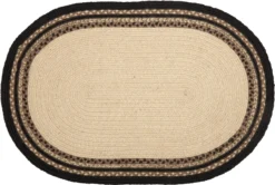 Sawyer Mill Charcoal Jute Rug - Oval Poultry -Beautiful Decoration Sawyer Mill Charcoal Jute Rug Oval Poultry 810055890378 image4 27491.1667555785