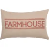 Sawyer Mill Red Farmhouse Pillow - 14x22