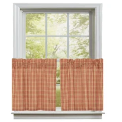 Sawyer Mill Red Plaid Tiers - 72x24