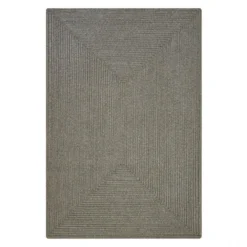 Smoke Ultra Durable Braided Rugs