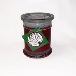 Soy Candle - 12 Oz. Fir Needle Burgundy
