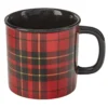Sportsman Plaid Mugs - Set Of 4