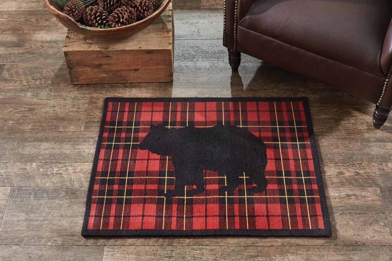 Sportsman Plaid Rug - Indoor/Outdoor 2x3 2 Sportsman Plaid Rug - Indoor/Outdoor 2x3 - Image 2