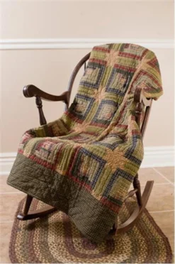 Tea Cabin Throw - Quilted