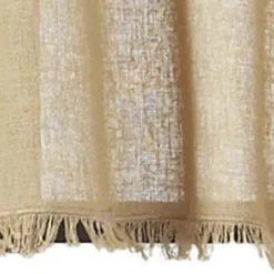 Tobacco Cloth Khaki Prairie Gathered Curtains - 72x36 -Beautiful Decoration Tobacco Cloth Khaki Prairie Gathered Curtains 72x36 841985020016 image5 55535.1689041267