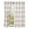 Wheat Plaid Panels - 72x63