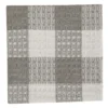 Wicklow Check Dove Dishcloths - Set Of 6