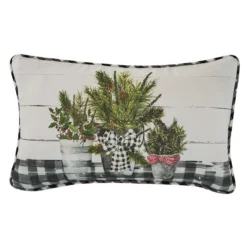 Winter Pines Pillow - 12x20