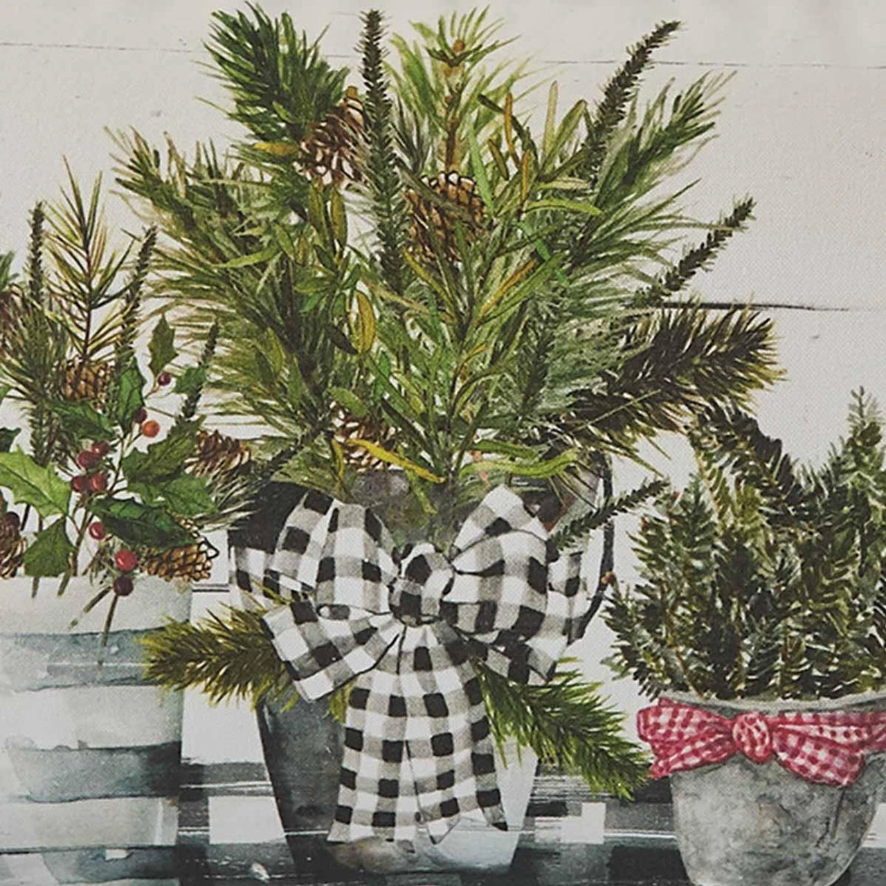 Winter Pines Pillow - 12x20 2 Winter Pines Pillow - 12x20 - Image 2