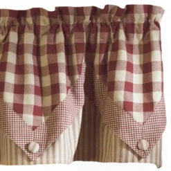 York Wine Valance - Point 72x15